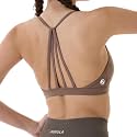 AUROLA Mercury Backless Strappy Workout Sports Bra for Women