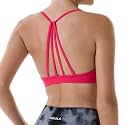 AUROLA Mercury Backless Strappy Workout Sports Bra for Women