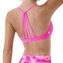 AUROLA Mercury Backless Strappy Workout Sports Bra for Women