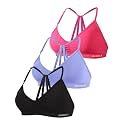 AUROLA Mercury Backless Strappy Workout Sports Bra for Women