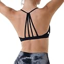 AUROLA Mercury Backless Strappy Workout Sports Bra for Women
