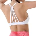 AUROLA Mercury Backless Strappy Workout Sports Bra for Women