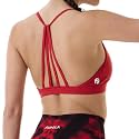 AUROLA Mercury Backless Strappy Workout Sports Bra for Women