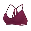 AUROLA Mercury Backless Strappy Workout Sports Bra for Women