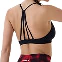 AUROLA Mercury Backless Strappy Workout Sports Bra for Women