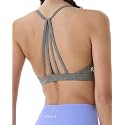 AUROLA Mercury Backless Strappy Workout Sports Bra for Women