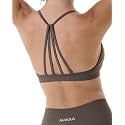 AUROLA Mercury Backless Strappy Workout Sports Bra for Women