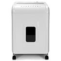 Aurora Anti-Jam 12-Sheet Cross-Cut Paper/CD and Credit Card Shredder with 4 Gallon Pullout Basket/Security Level P-4