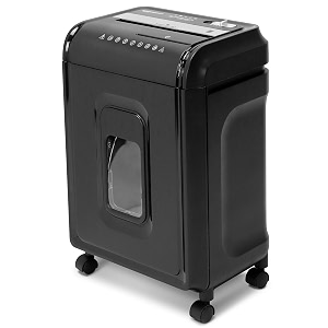 aurora au1260xa anti-jam 12-sheet crosscut paper and cdcredit card shredder
