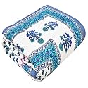 AUROSTYLE 400 TC Pure Cotton Traditional Jaipuri Design Printed Light Weight Single Bed Quilt/Razai/Rajai - [Single Bed- 85 X 55 Inches] (Design 10)| TC - 200,Multicolor