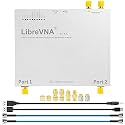 AURSINC LibreVNA 2.0 Vector Network Analyzer, 100KHz-6GHz Professional Antenna Analyzer Measuring Full S Parameters with External Reference Input/Output, USB Based Full 2-Port Interface