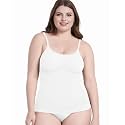 AURUZA Women's Shapewear Tummy Control Scoop Neck Camisole Tops for Women Seamless Compression Tank Top Regular and Plus Size