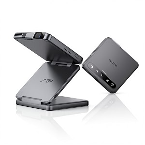 Aurzen ZIP Tri-Fold DLP Pocket Mini Projector