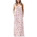 AUSELILY Women's Summer Sleeveless Loose Plain Casual Long Maxi Dresses