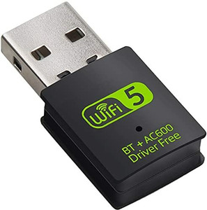 ausha bt5g wifi usb adapter black
