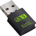 AUSHA BT+5G WIFI USB Adapter (Black)