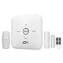 AUSHA Wireless Smart Security Alarm System with Remote Tag, Motion Sensor & Door Sensor, SMS/Phone Alerts, WiFi & GSM Sim Connection and Tuya App Control (Home Smart Alarm System)