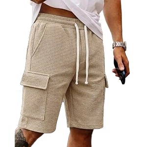 AUSK Classic Relaxed Fit Cargo Stretch Shorts