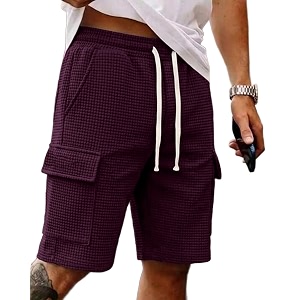 AUSK Classic Relaxed Fit Cargo Stretch Shorts