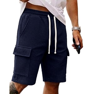 AUSK Classic Relaxed Fit Cargo Stretch Shorts