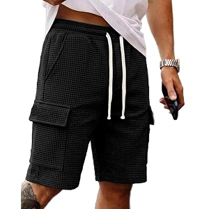 AUSK Classic Relaxed Fit Cargo Stretch Shorts