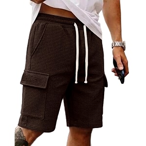 AUSK Classic Relaxed Fit Cargo Stretch Shorts