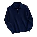 AUSK Men39s Cotton Blend Rib Knit Textured