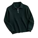 AUSK Men39s Cotton Blend Rib Knit Textured