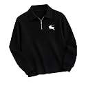 AUSK Men39s Frill Texture Polo T-Shirt 
