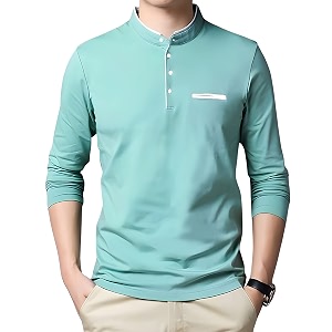 ausk men t-shirt with full sleeve cotton blend fabric