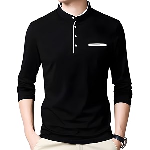 ausk men t-shirt with full sleeve cotton blend fabric