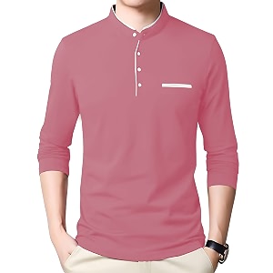 ausk men t-shirt with full sleeve cotton blend fabric