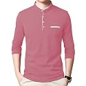 AUSK Men T-Shirt with Full Sleeve Cotton Blend Fabric