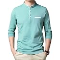 AUSK Men T-Shirt with Full Sleeve Cotton Blend Fabric