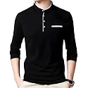 AUSK Men T-Shirt with Full Sleeve Cotton Blend Fabric