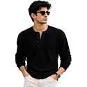 AUSK Men39s Henley Neck T-Shirt Full