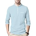 AUSK Men T-Shirt with Full Sleeve Cotton Blend Fabric