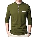 AUSK Men T-Shirt with Full Sleeve Cotton Blend Fabric