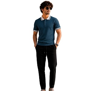 AUSK Mens Polo T-Shirt Track Pant