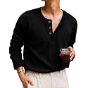AUSK Men39s Textured Henley T-Shirt Full