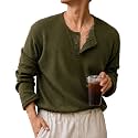 AUSK Men39s Textured Henley T-Shirt Full