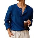 AUSK Men39s Textured Henley T-Shirt Full
