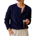 AUSK Men39s Textured Henley T-Shirt Full