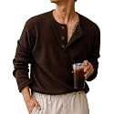 AUSK Men39s Textured Henley T-Shirt Full