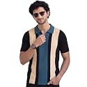 AUSK Men39s Zip Collar Polo Tshirt 