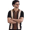AUSK Men39s Zip Collar Polo Tshirt 