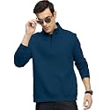 AUSK Mens Sweatshirt with Neck Zipper 