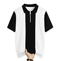 AUSK Women39s Zip Neck Polo T-Shirt 