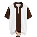 AUSK Women39s Zip Neck Polo T-Shirt 