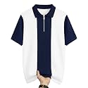AUSK Women39s Zip Neck Polo T-Shirt 
